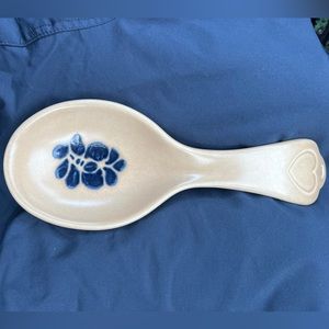 Pfaltzgraff spoon rest Folk Art